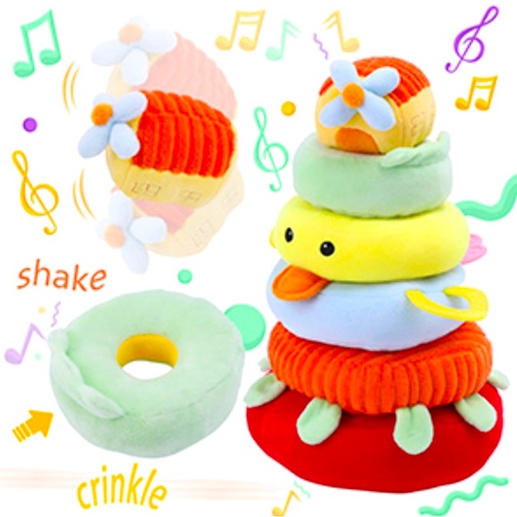 Baby Soft Stackable Toy - Picture 1 of 11